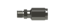 Field attachable hose fitting