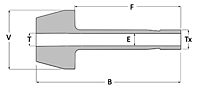 Tube fitting port connector