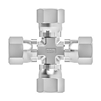 JIC swivel nut cross