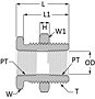 Bulkhead coupling