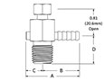 BV-Male-NO-Handle-Tube-Line