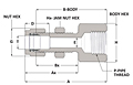 Bulkhead Female Connector - Duolok