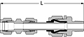 Dielectric Male Connector