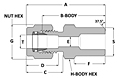 Tube fitting to pipe weld