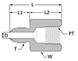 Ultraflare Female Connector