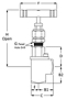 Angle Needle Valves LN Series Series Female NPT LINE