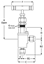 Angle Needle Valves LN Series Series Fractional Tube Fitting LINE