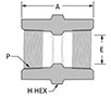 NPT coupling